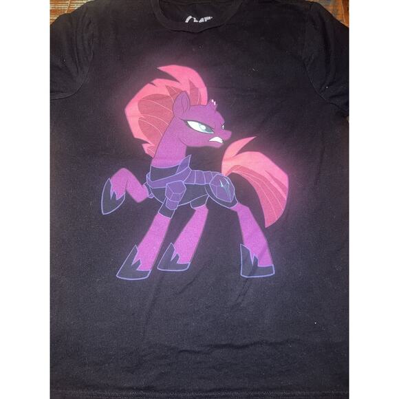 MF Presents My Little Pony Shirt Small Short Sleeve Black Tee Shirt - Picture 2 of 6